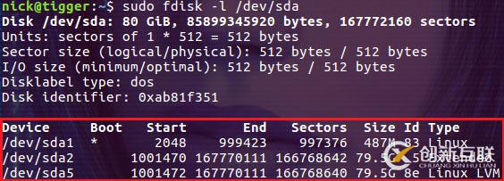 Linux中磁盤和磁盤分區(qū)的示例分析