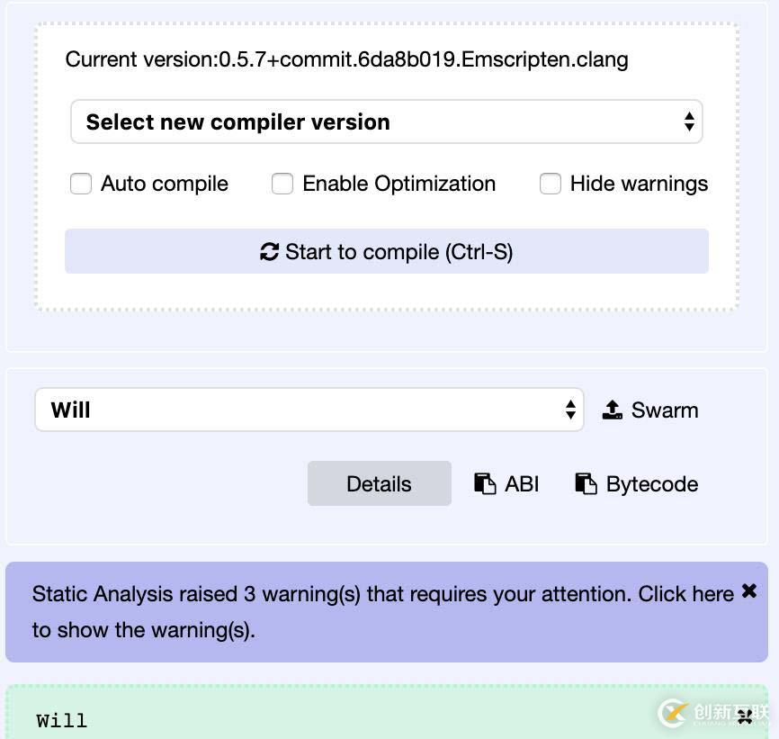 solidity 0.5.7簡明教程