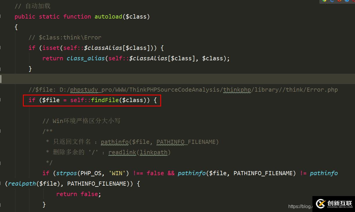 ThinkPHP如何自動(dòng)加載Loader源碼