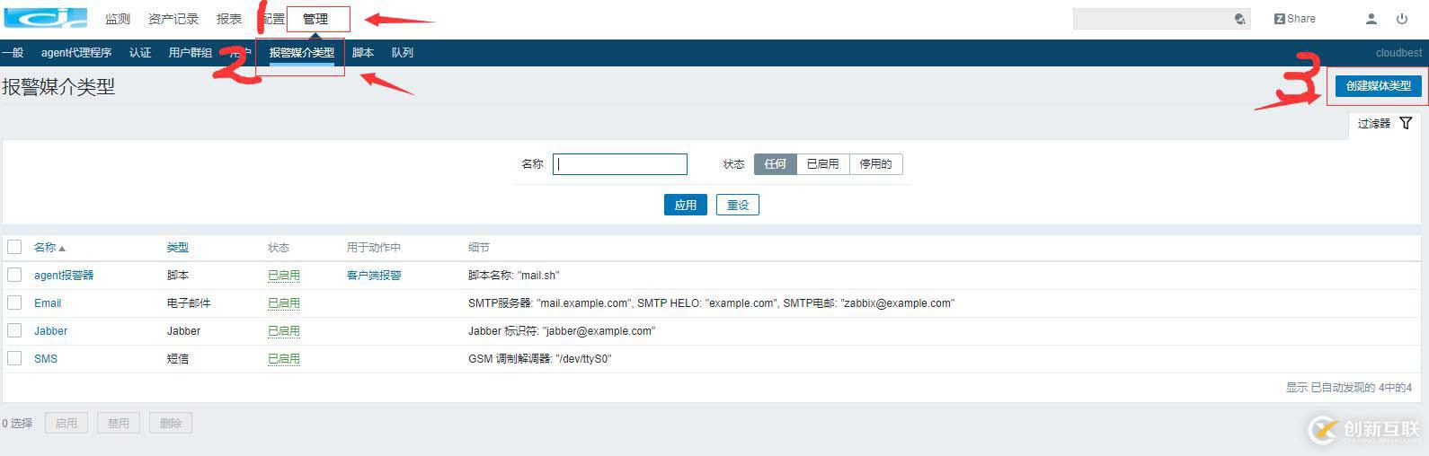 zabbix4.0配置郵件報警詳細(xì)過程（帶圖）