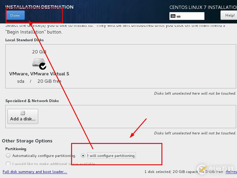 VMware安裝Centos7的方法