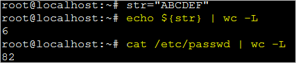 Shell如何獲取字符串長度
