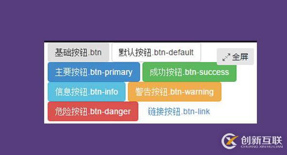 bootstrapt框架中有幾種按鈕風(fēng)格