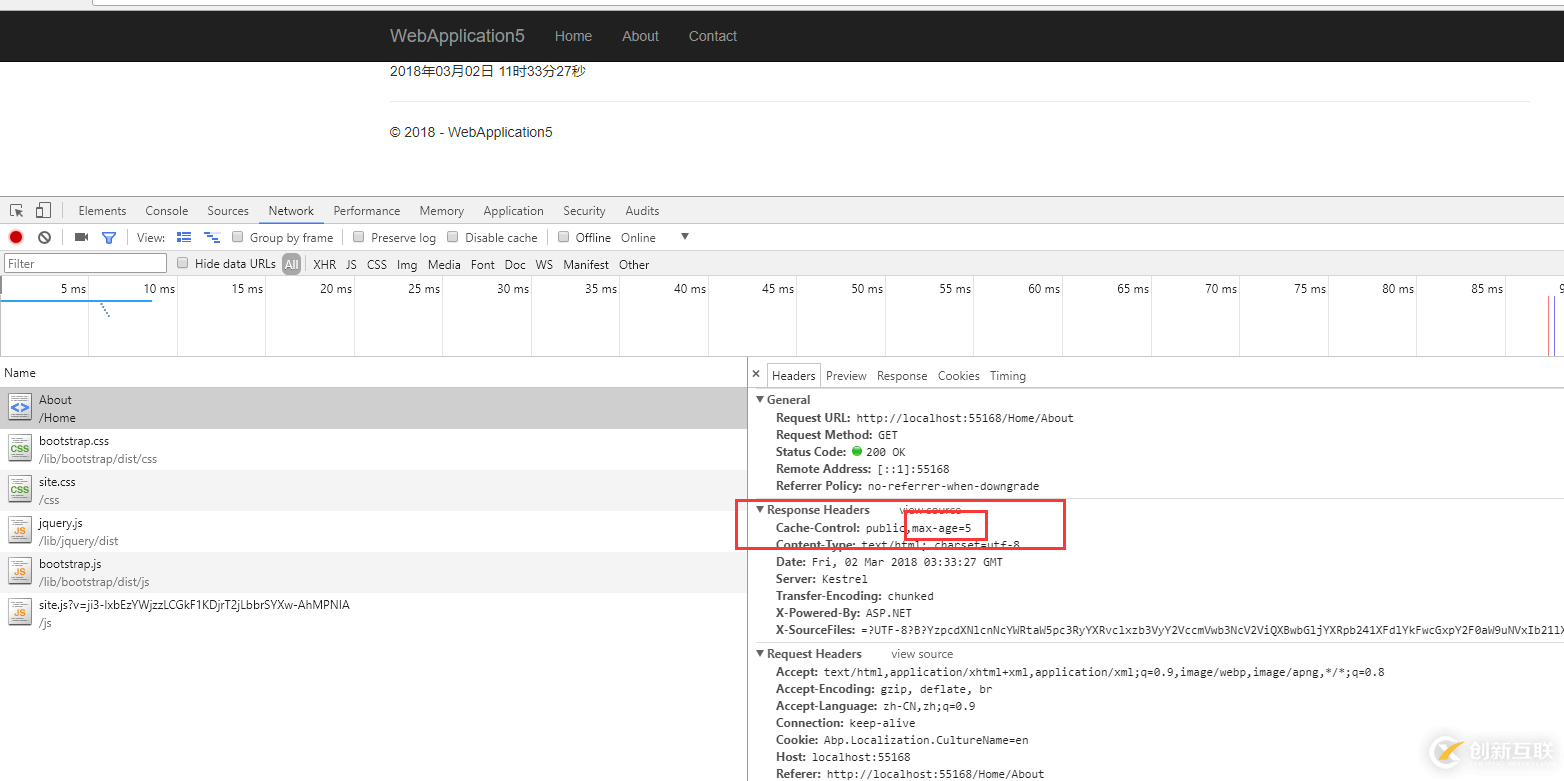 Asp.Net Core 2.1+中視圖緩存的示例分析