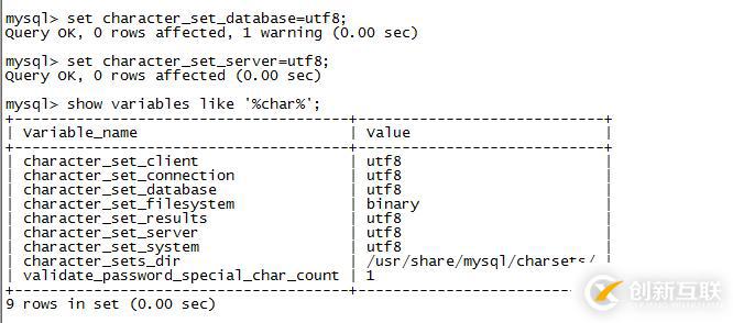 解決mysql亂碼的問(wèn)題