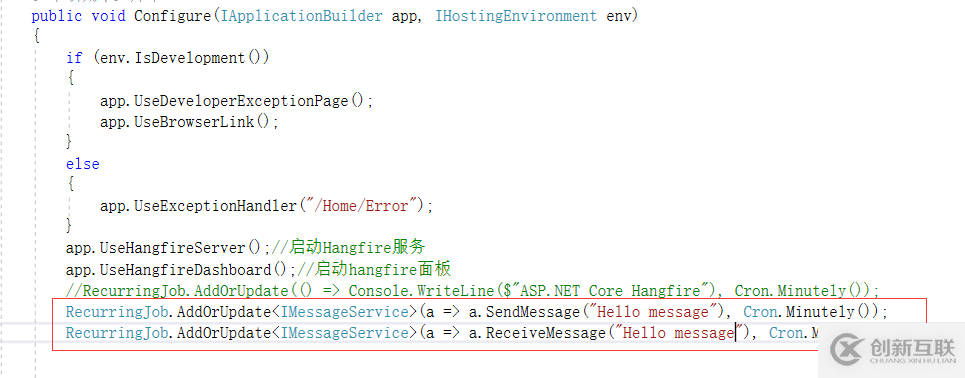 如何在ASP.NET CORE中實(shí)現(xiàn)一個(gè)Hangfire功能