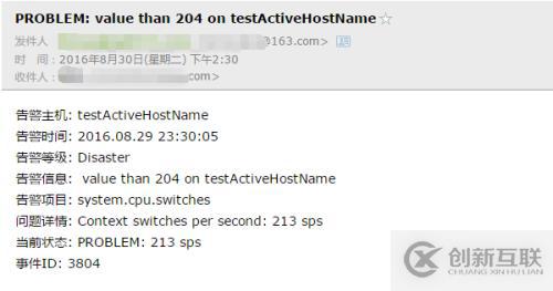 zabbix3.0的郵件報警詳細配置+交換機流量監(jiān)控報警