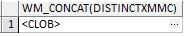 Oracle函數(shù)之單列合并函數(shù)WM_CONCAT問(wèn)題記錄