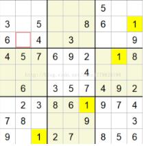 C語言數(shù)獨(dú)游戲的求解方法