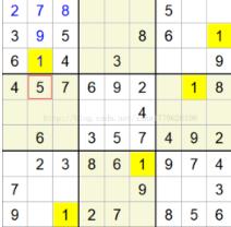 C語言數(shù)獨(dú)游戲的求解方法