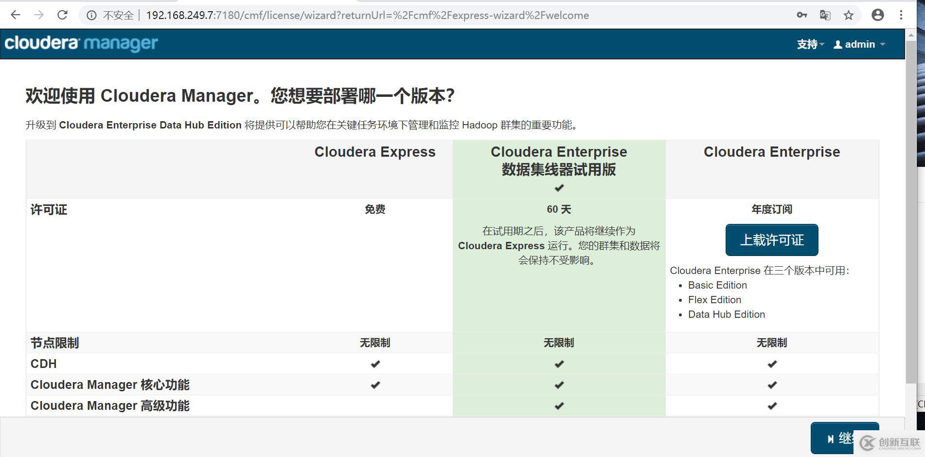 CDH  hadoop 部署