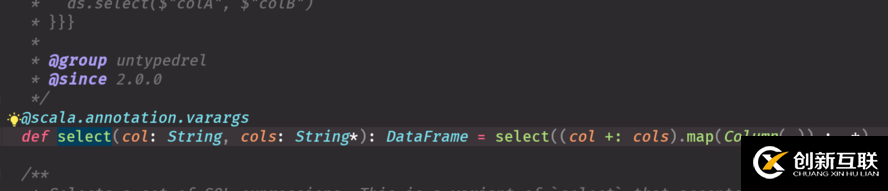 Spark SQL中的RDD與DataFrame轉(zhuǎn)換實例用法