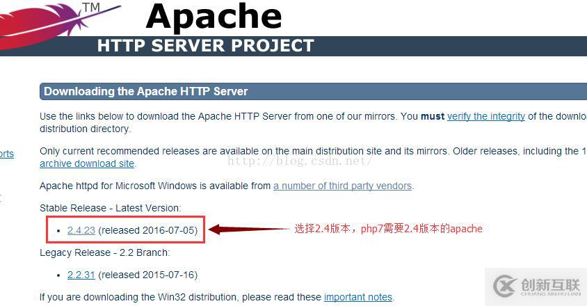 Windows7下PHP7運行環(huán)境搭建的方法