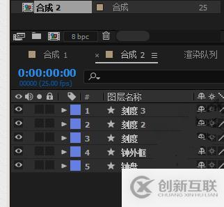 怎么使用ae合并圖層