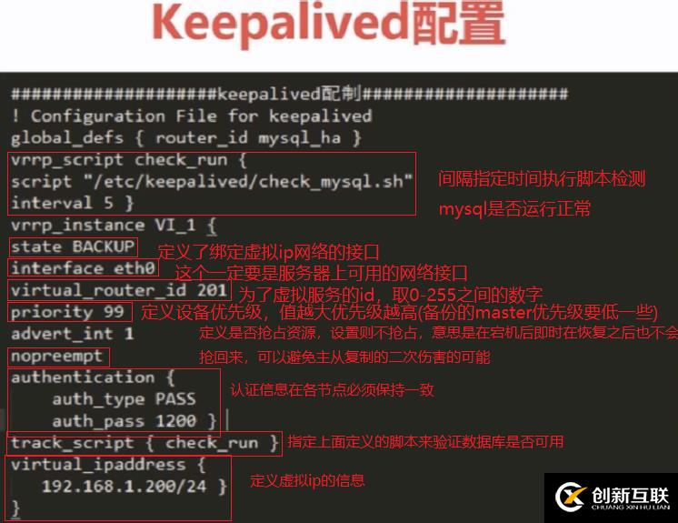 高可用keepalived實(shí)例