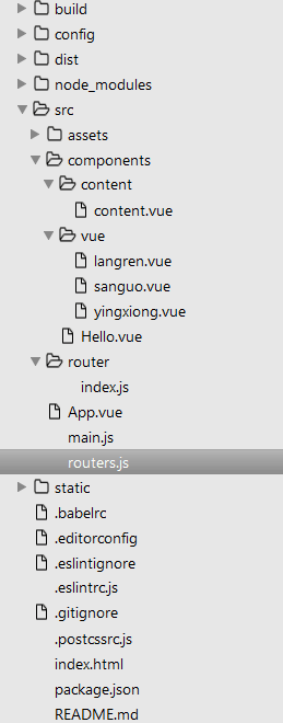 基于vue-cli vue-router搭建底部導航欄移動前端項目