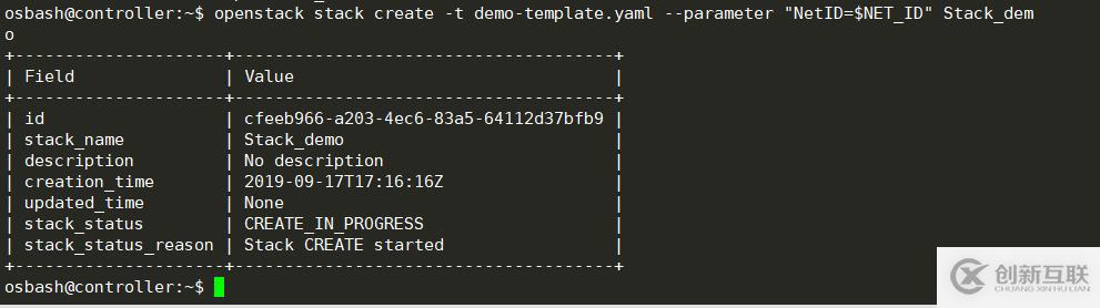 openstack學習-理解heat編排管理和簡單操作