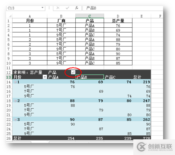 C#怎么操作Excel數(shù)據(jù)透視表