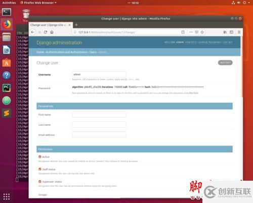 Ubuntu中怎么創(chuàng)建一個(gè)Django超極用戶