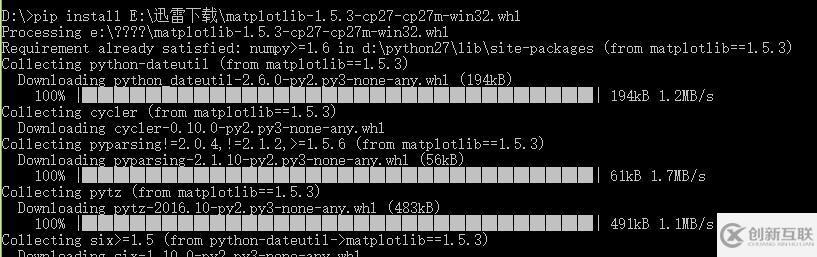 python中安裝圖形庫的方法