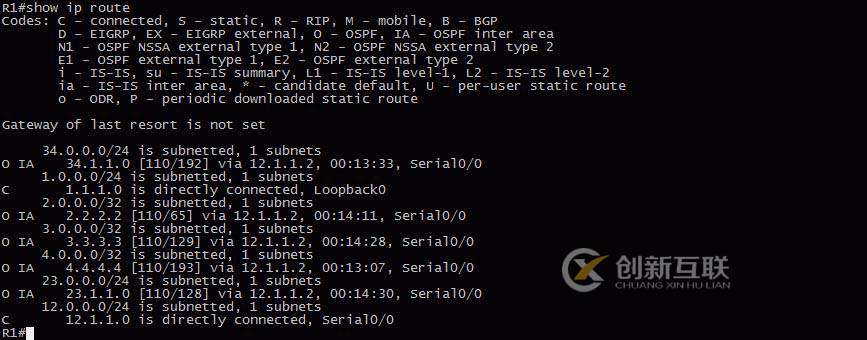 24、OSPF配置實驗之不規(guī)則區(qū)域多進程雙向重分布