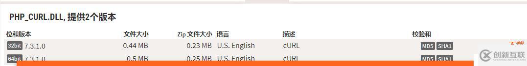 關(guān)于window10下php7.3開啟curl擴展失敗的解決