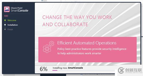 checkpoint R80初始化安裝和smartconsole安裝