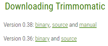 如何使用Trimmomatic對(duì)NGS數(shù)據(jù)進(jìn)行質(zhì)量過(guò)濾