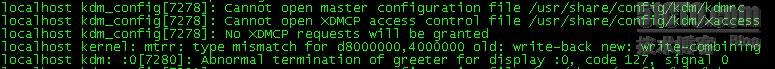 linux xdmcp報錯的解決方法