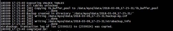 MySQL - Xtrabackup安裝及所遇問題處理