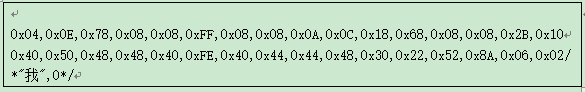 MicroPython怎么控制OLED顯示中文