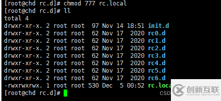 Linux如何使用rc.local方式實(shí)現(xiàn)開機(jī)自啟動(dòng)服務(wù)