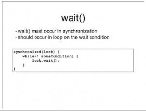 怎么在Java中正確使用wait, notify和notifyAll