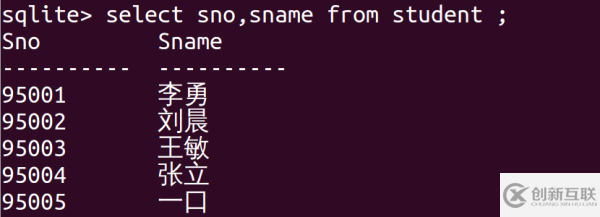 嵌入式數(shù)據(jù)庫Sqlite3之如何使用基本的命令操作