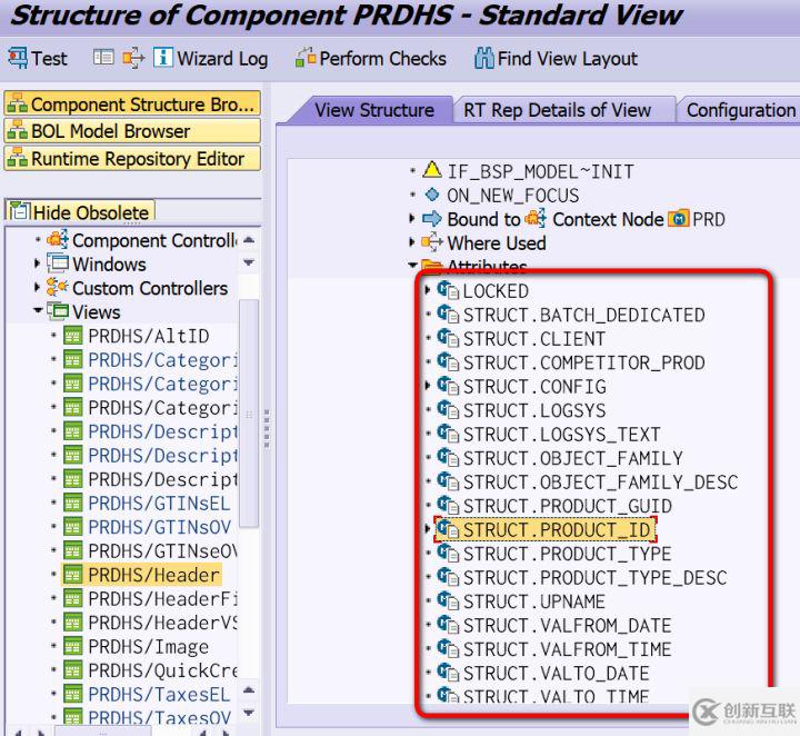 SAP CRM里的EXT和STRUCT含義是什么