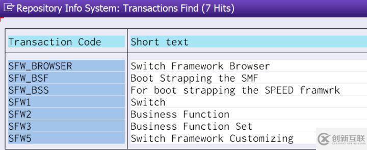 SAP CRM里的EXT和STRUCT含義是什么