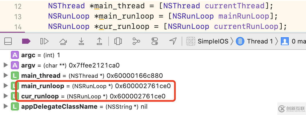 如何理解主線程與主Runloop