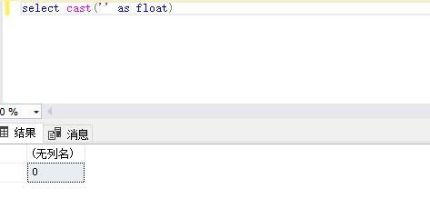 MS SQL中遇到空字符串轉(zhuǎn)化數(shù)值遇到的問(wèn)題