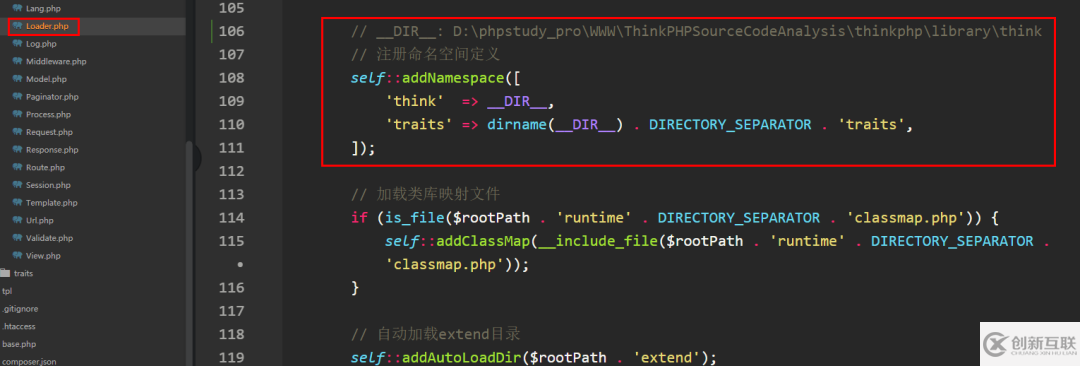 ThinkPHP自動加載Loader源碼分析以及加載類的簡介