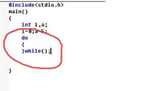 c語(yǔ)言中do while語(yǔ)句的使用方法
