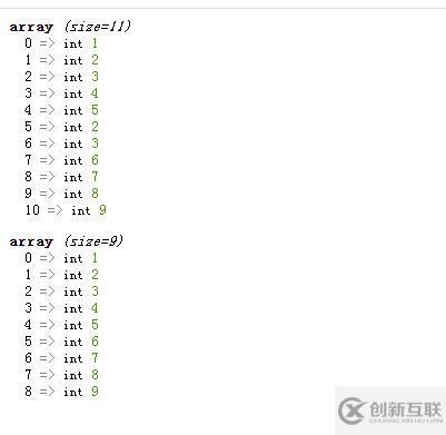 php如何求數(shù)組的并集