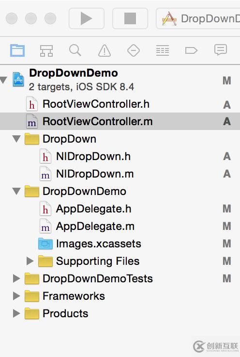 iOS如何實現(xiàn)DropDown下拉按鈕效果