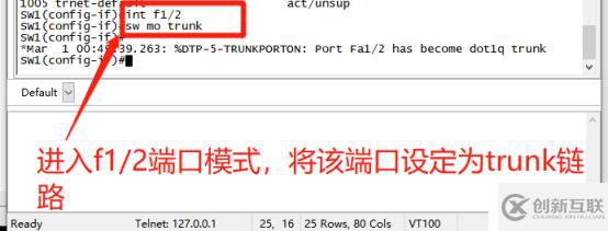 通過Trunk鏈路實(shí)現(xiàn)跨VLAN的通信