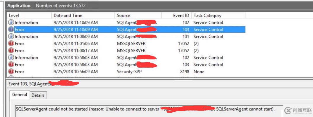 SQL Server Agent 啟動后自動停止，ODBC驅(qū)動丟失