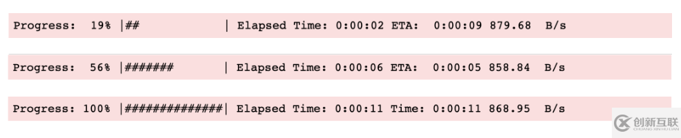 Python中如何實現(xiàn)進(jìn)度條progressbar