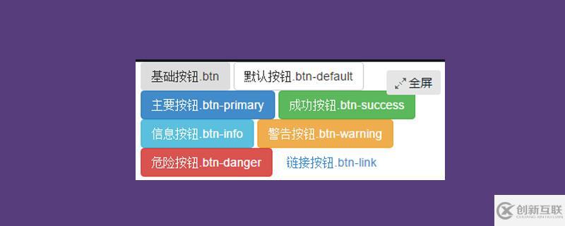 bootstrapt框架中有幾種按鈕風(fēng)格