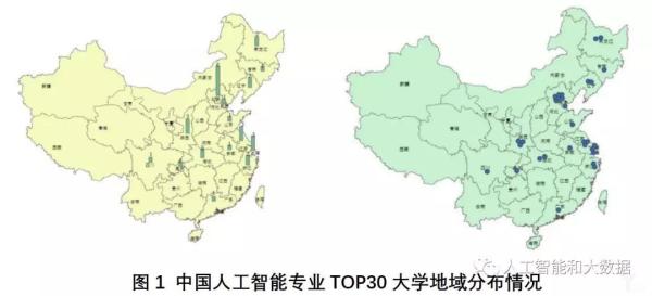 中國高校人工智能專業(yè)大排名：清華、浙大、上海交大位列前三