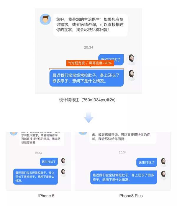 聊天界面、氣泡框設計細節(jié)