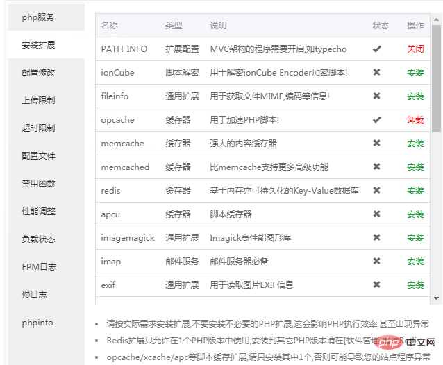 寶塔面板安裝memcached及詳細配置方法